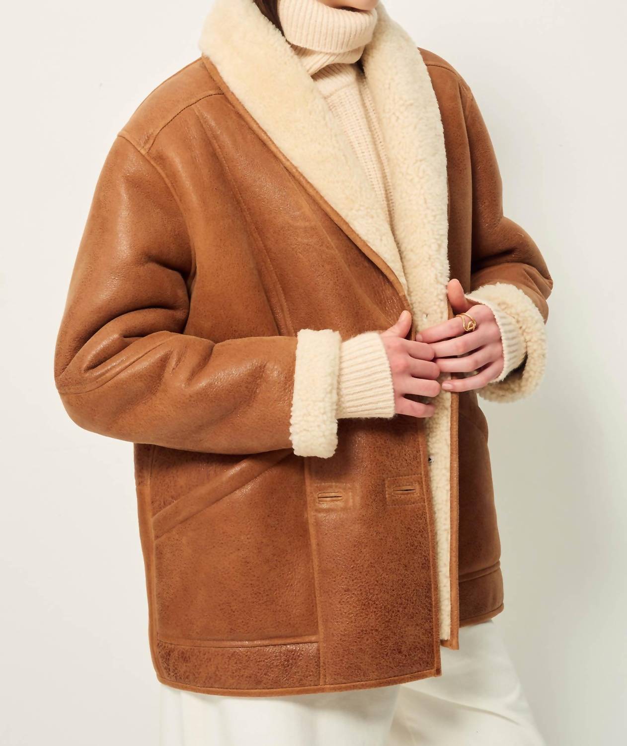 Sessun - Montagna Leather Coat