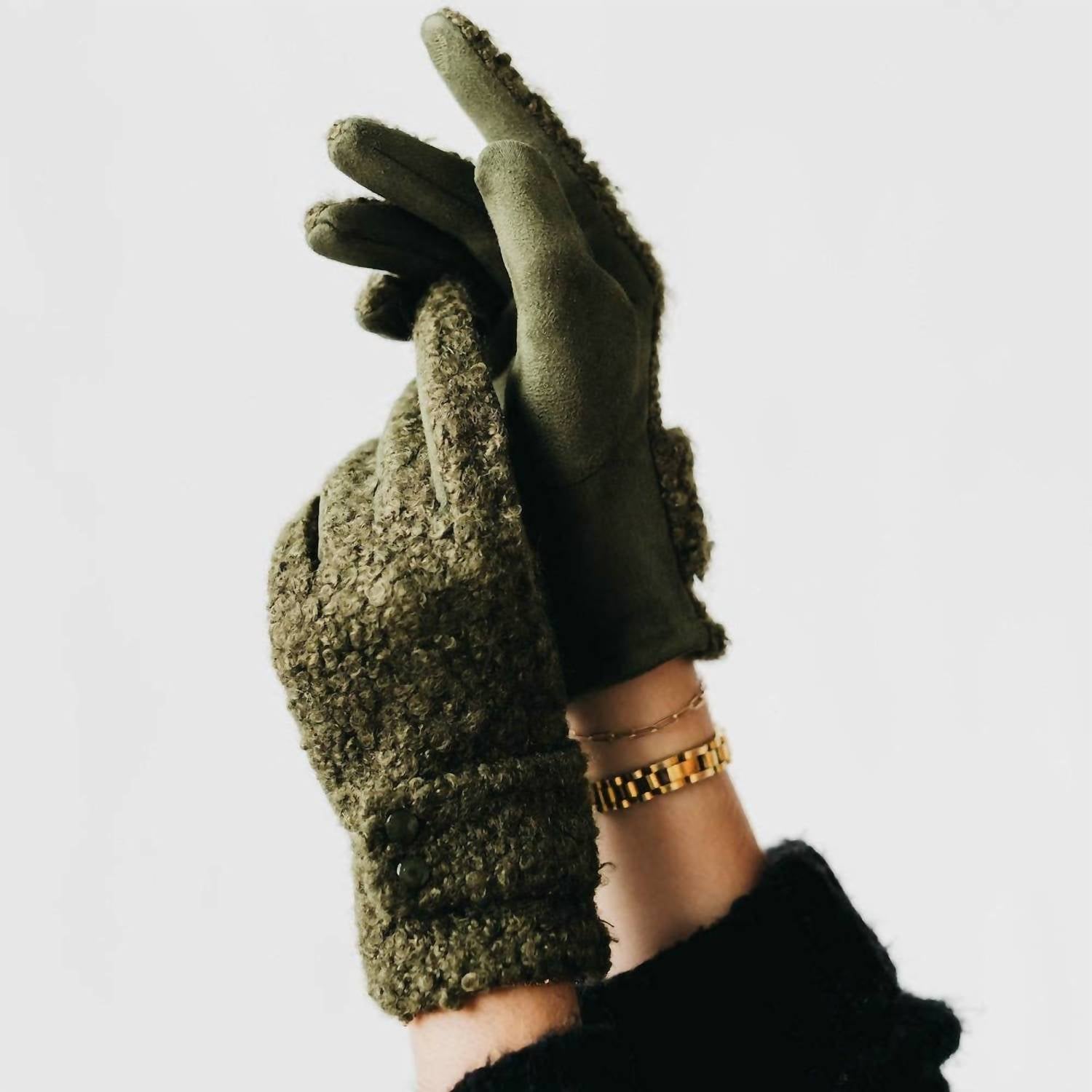 Pretty Simple - Women's Teddy Sherpa Gloves