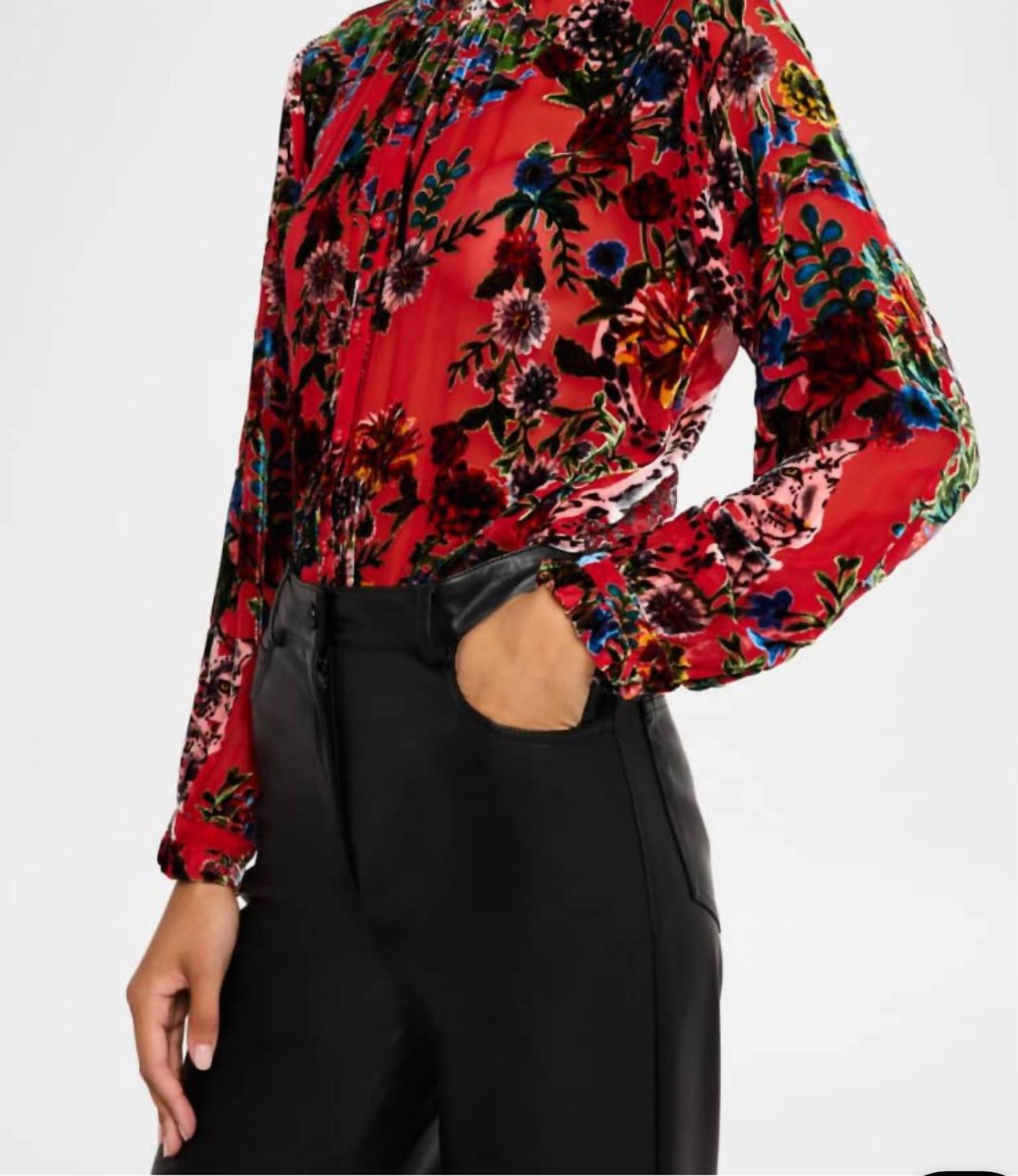 Johnny Was - yoella burnout tunic