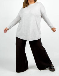 Bitte Kai Rand - Cocoon Wool Blend Oversize Blouse - Plus
