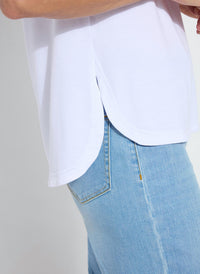 Lysse - Katarina Eyelet Sleeve Trim Top
