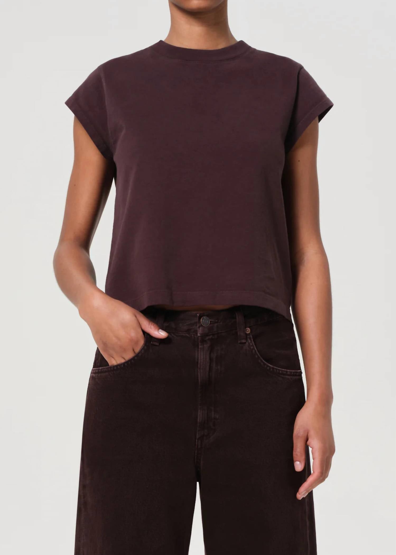 Agolde - Bryce Cap Sleeve Tee