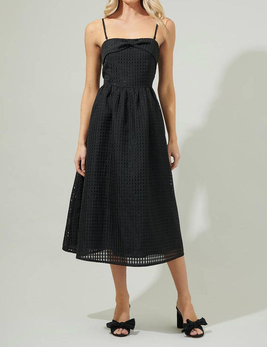 Sugarlips - Cary Chest Bow Midi Dress