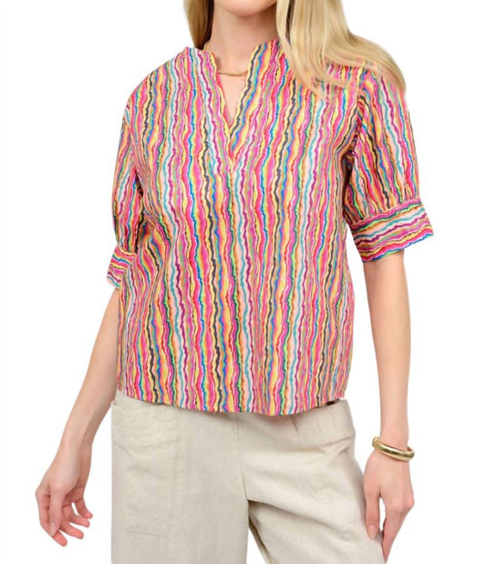 Ivy Jane - Notched Front Shirt