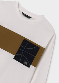 Mayoral - Boys' Contrast Long Sleeve Pocket Tee