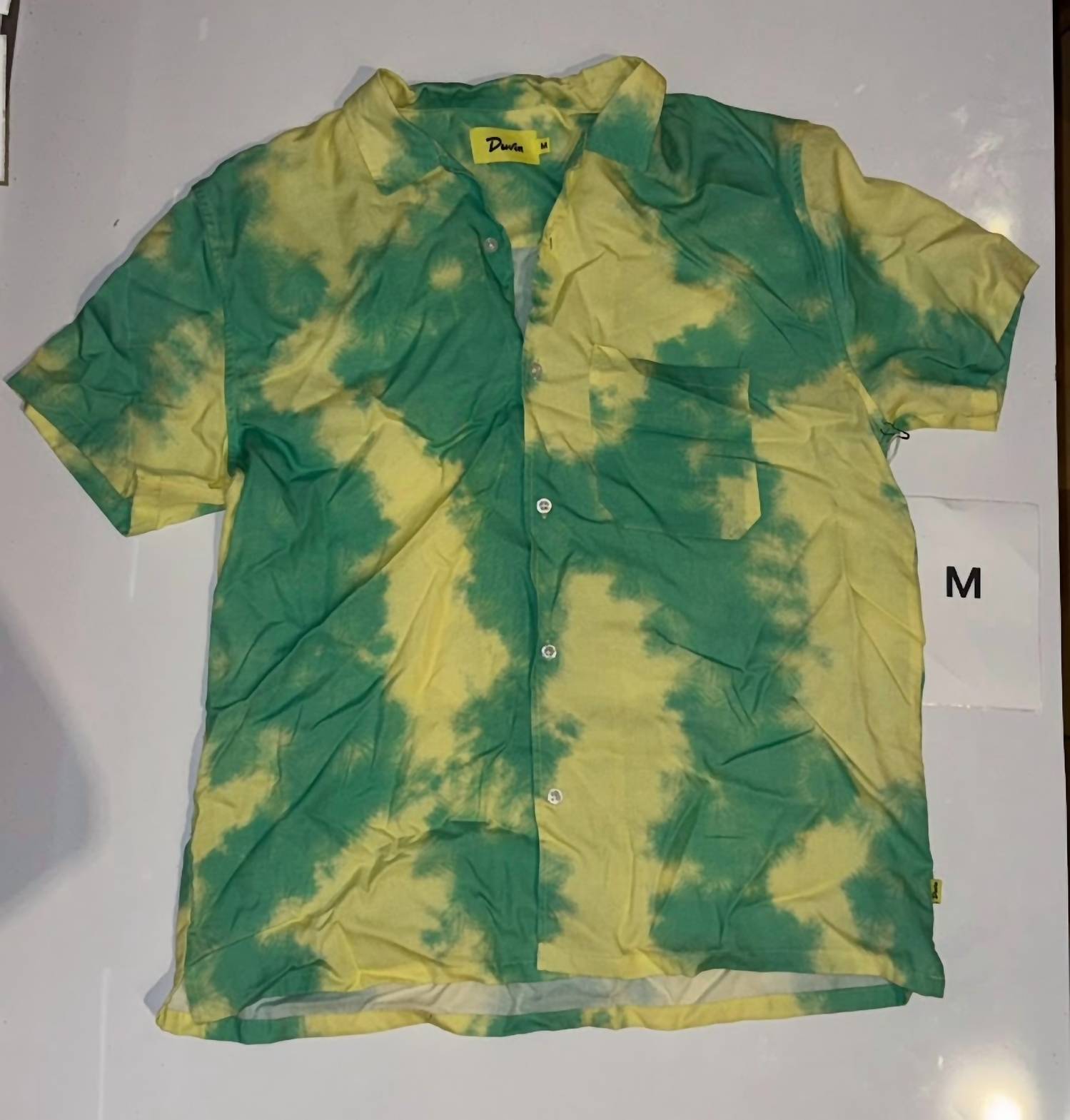 Duvin - Lemon Dye Button-up Shirt