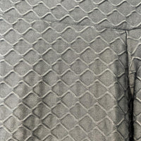 BBrazil Clothing Diamond Weave Jacquard Long Leggings in space grey - women's pants - alternate view