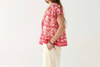 Maison Hotel - Bobby Cap Sleeve Blouse