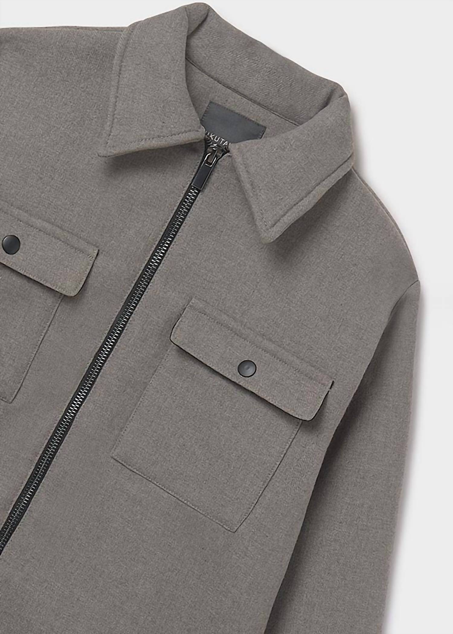 Mayoral - Boy's Flap Pocket Collared Jacket