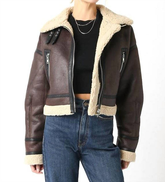 Olivaceous - Kendall Cropped Jacket