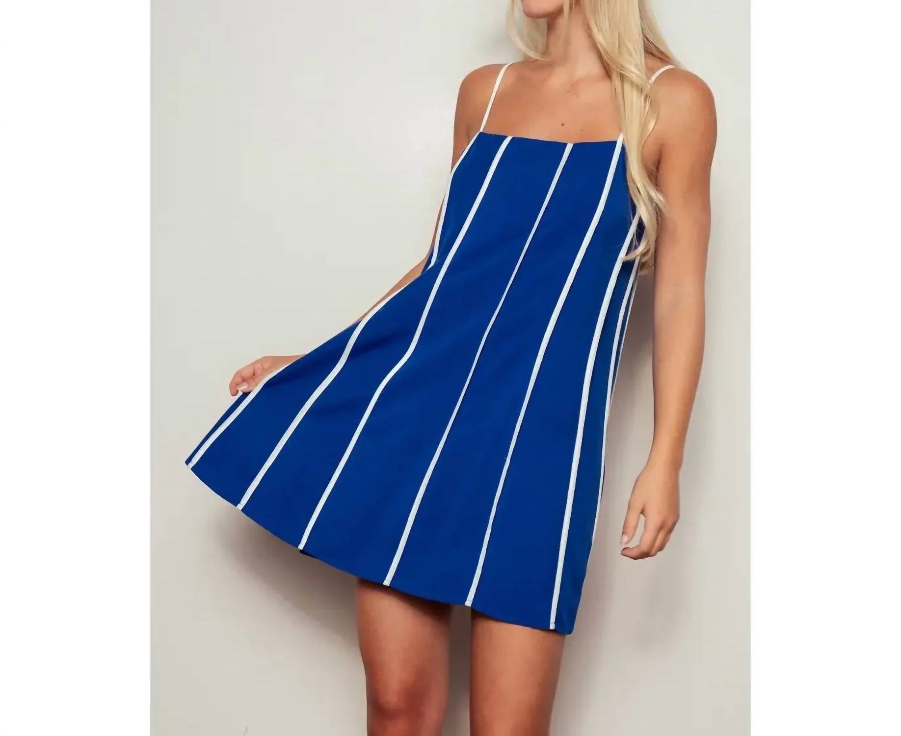 Urban Daizy - Stripe A Line Mini Dress