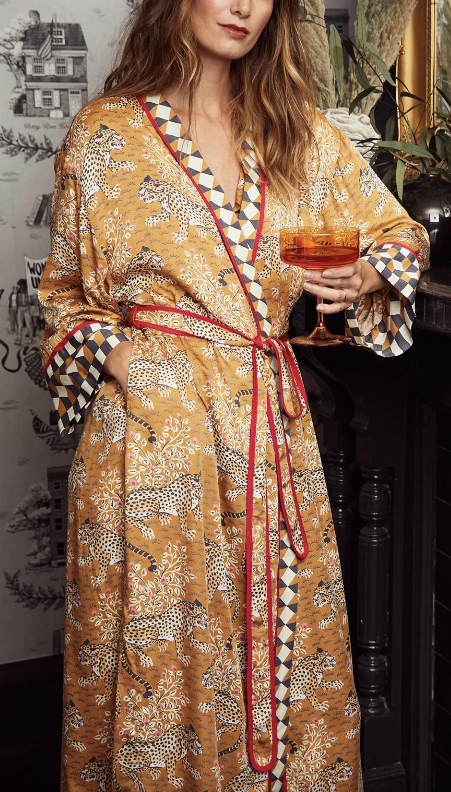 Printfresh - Women's Bagheera Eco Satin Robe