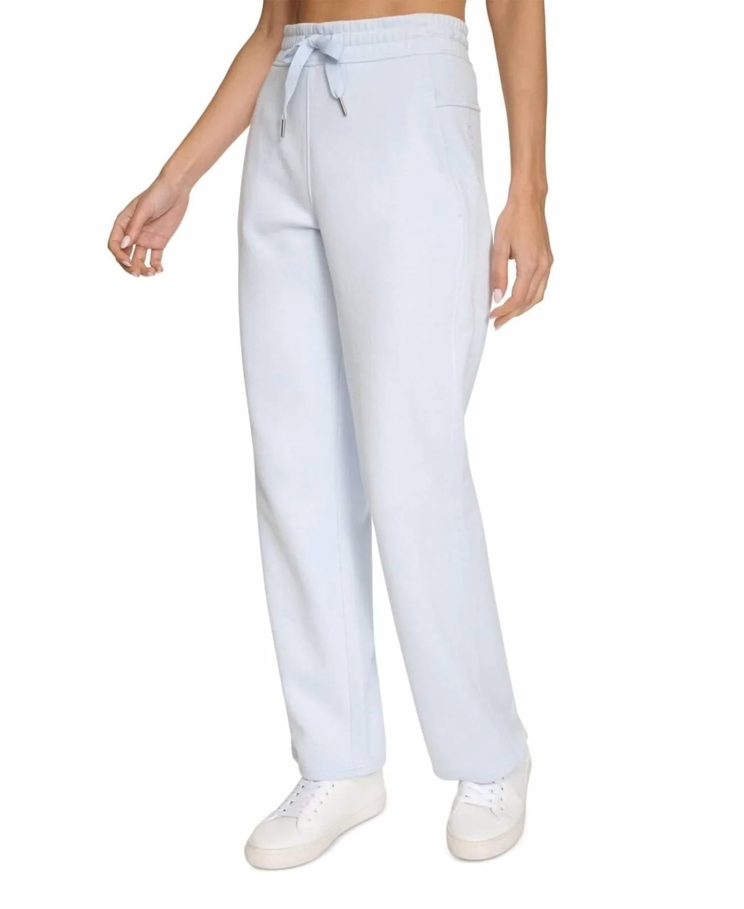 Calvin Klein - Fleece High-waist Angled-pocket Sweatpant