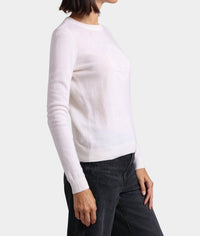Minnie Rose - Embossed Rose Logo Crew Sweater