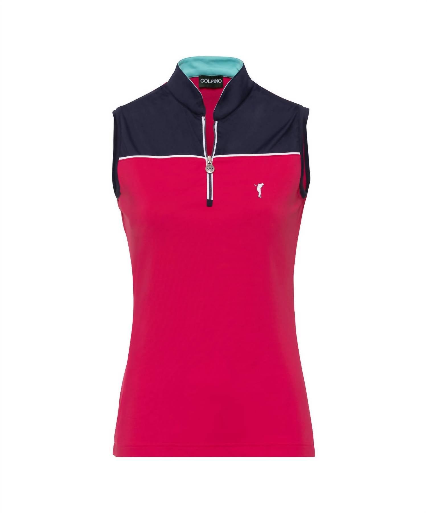 WOMEN'S VIBRANT SHORT SLEEVELESS TROYER