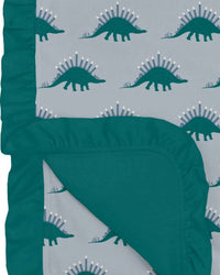Kickee - Kid's Bamboo Ruffle Stroller Blanket