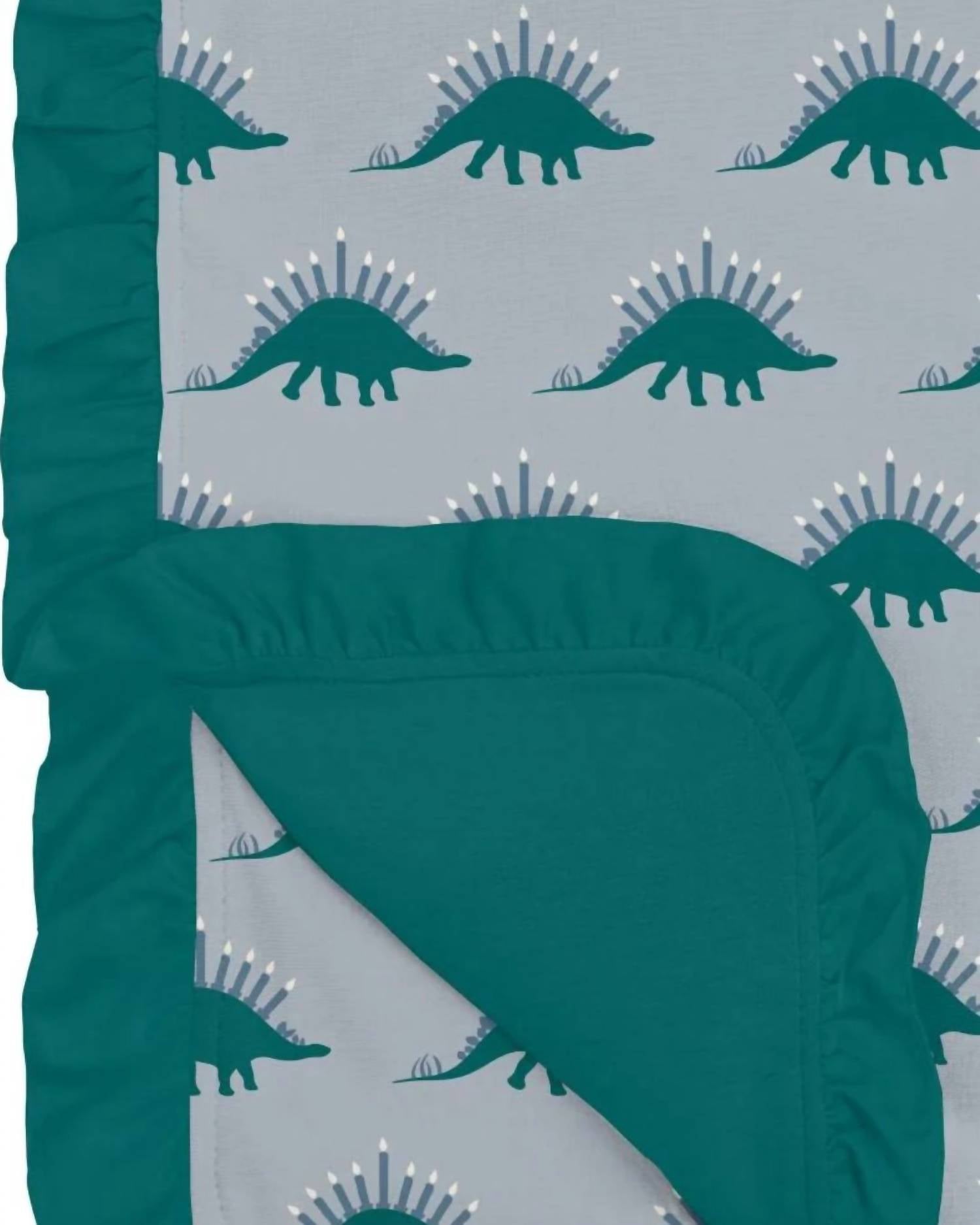 Kickee - Kid's Bamboo Ruffle Stroller Blanket