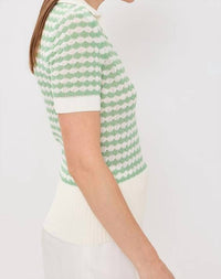 Zimmermann - Everly Scallop Knit Polo