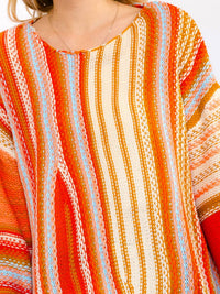 Little Secret Of Mine - Colorblock Long Sleeve Stripe Sweater