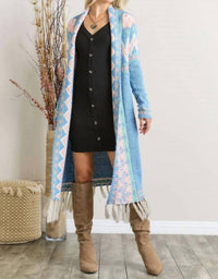 Pastel Tassel Tribal Cardigan
