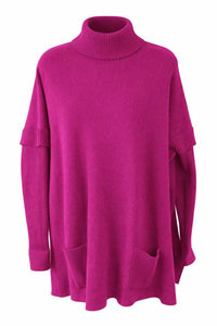 J'Envie/Eli The Prague Pullover in sangria - women's sweater - view 5