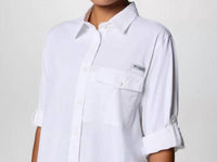 Columbia Wild Cast Long Sleeve Shirt in white - women's shirt - view 4