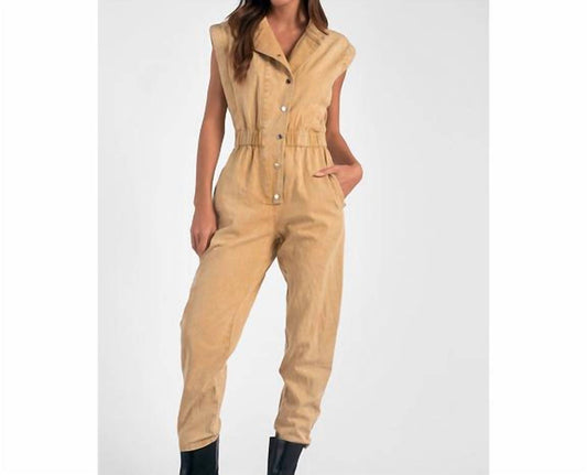 Elan - Wash Jean Jumpsuit