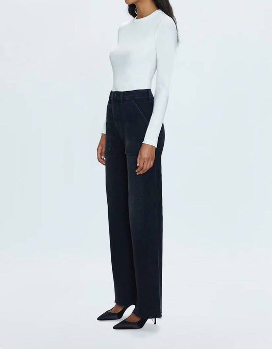 Pistola - Penny Utility High Rise Wide Leg Jeans