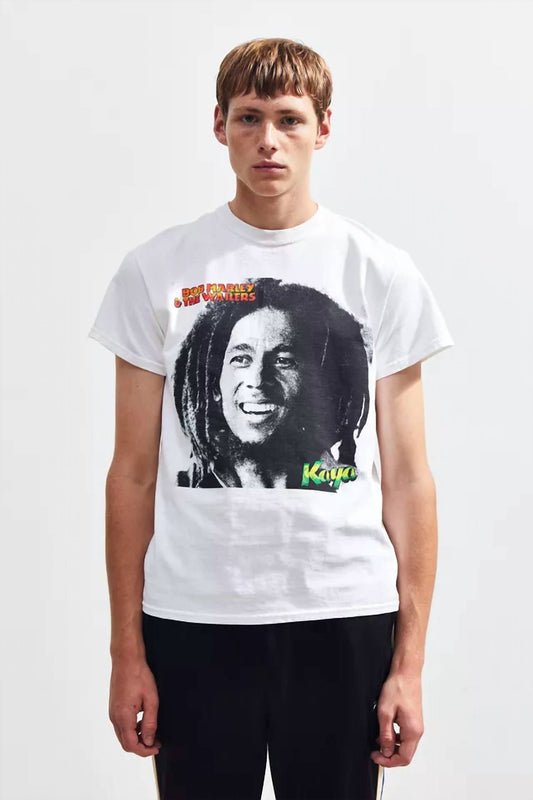 Bob Marley - Mens Kaya Album Tour T-shirt