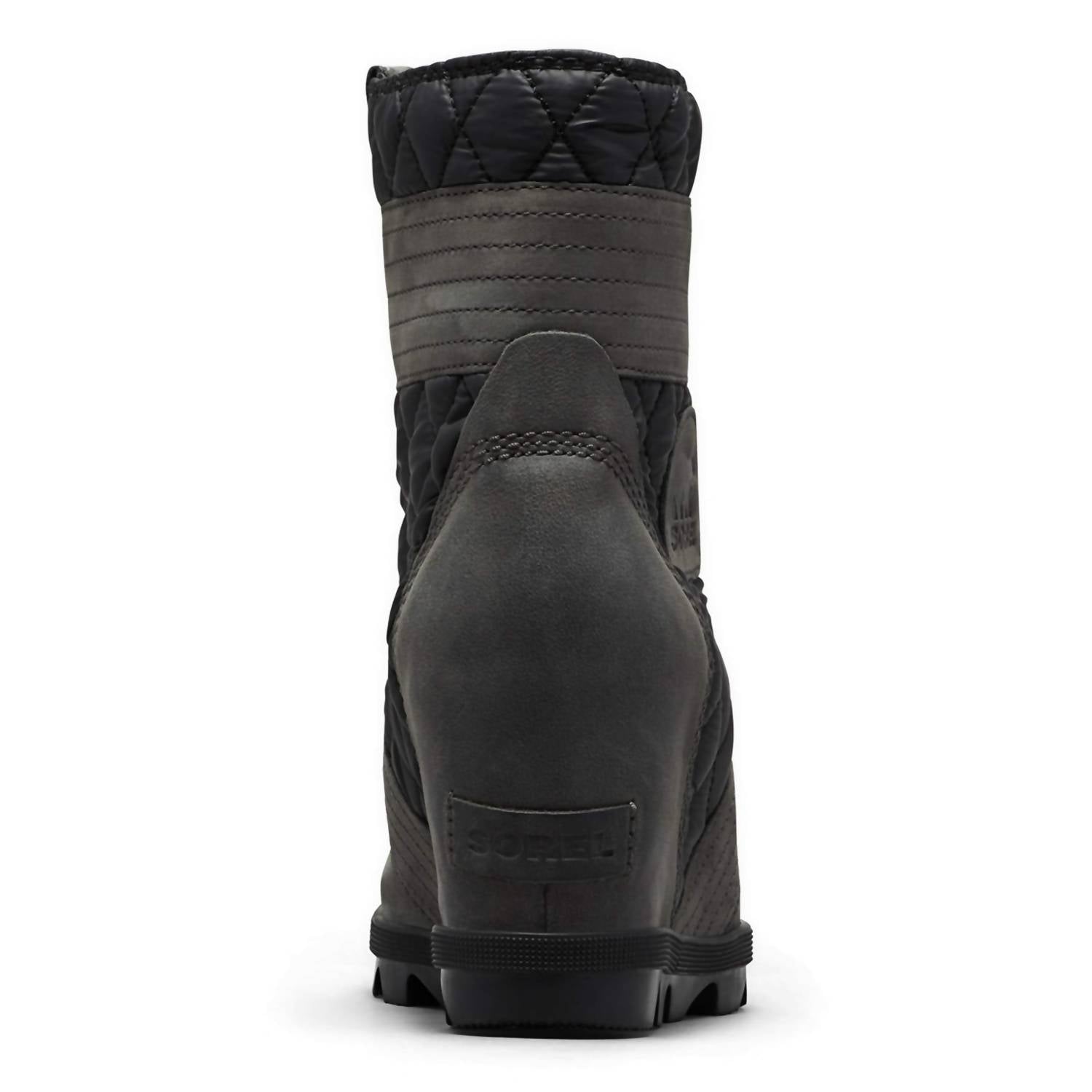 SOREL Women's Lexie Wedge Booties in dark slate - women's shoe - alternate view
