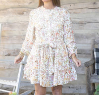 Karlie - Storybook Tiered Mini Dress