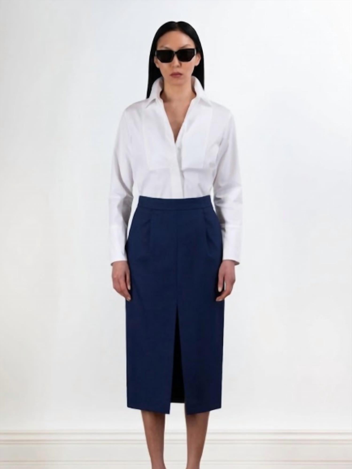 Elif - Eden Slit Front Skirt