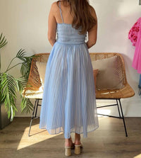 Astr - Harmoni Smocked Midi Dress