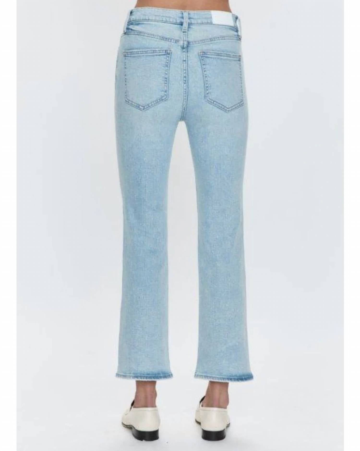 Pistola - Women's Lennon High Rise Crop Boot Jean