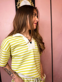 Entro - Olivia Stripe Polo