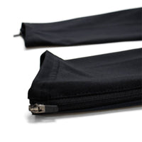 adidas Men's Saturday Warm Running Leggings in black - men's pants - view 5