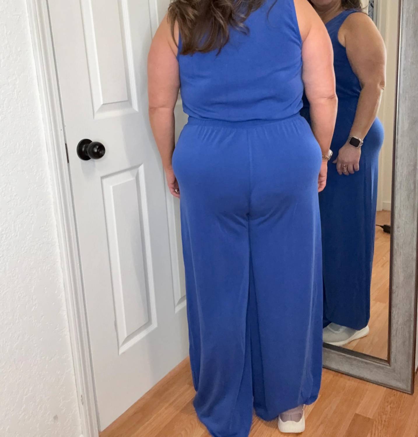 Skies Are Blue - Celeste V-neck Jumpsuit