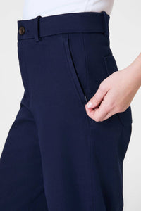 Spanx - Stretch Twill Crop Wide Leg Trouser