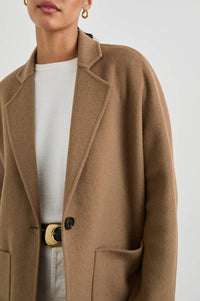 Rails Everest Coat in camel - women's jacket - alternate view