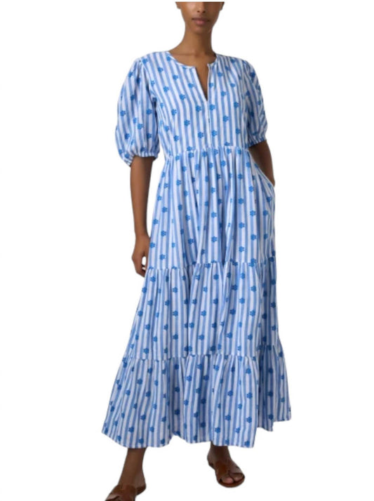 Oliphant - Puff Sleeve Maxi Dress