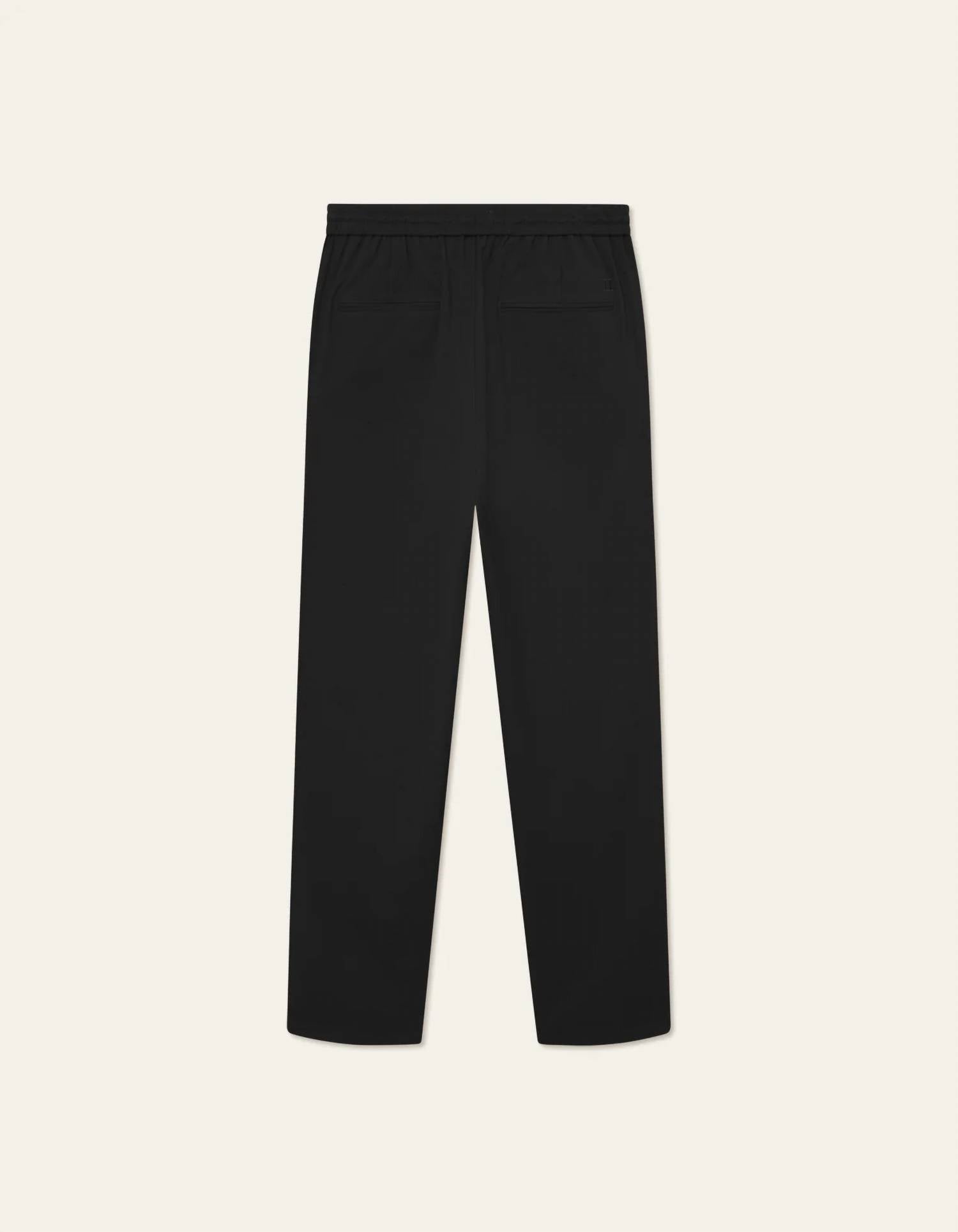 Les Deux Como Tapered Drawstring Pant in black - men's pants - view 5