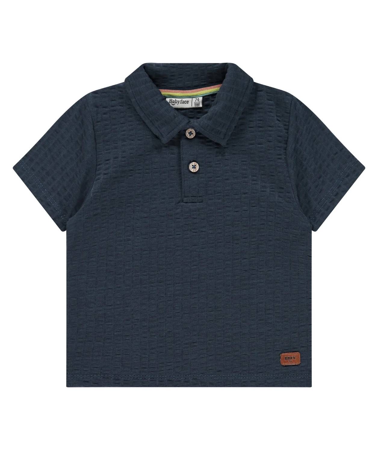 Babyface - Boy's Textured Short Sleeve Polo