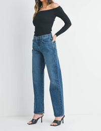 Just Black Denim - Women's Relaxed Straight Jeans