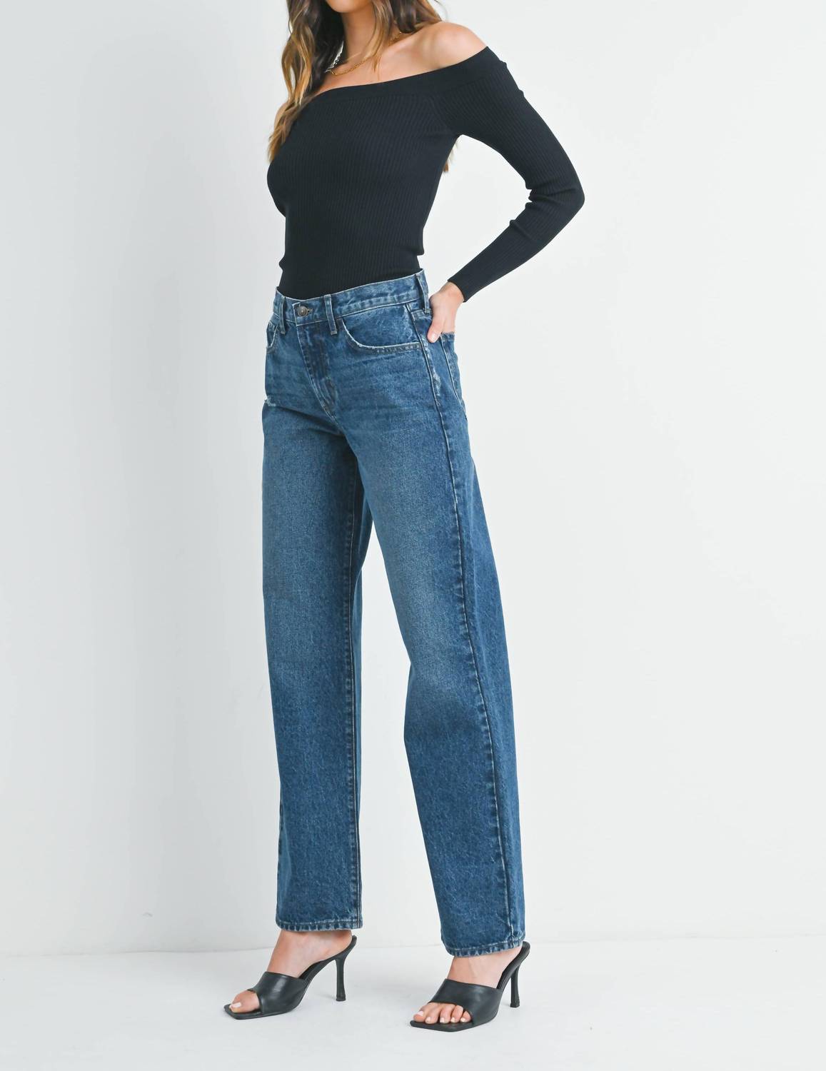 Just Black Denim - Women's Relaxed Straight Jeans
