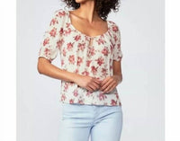 Paige - Franciska Crinkle Chiffon Top