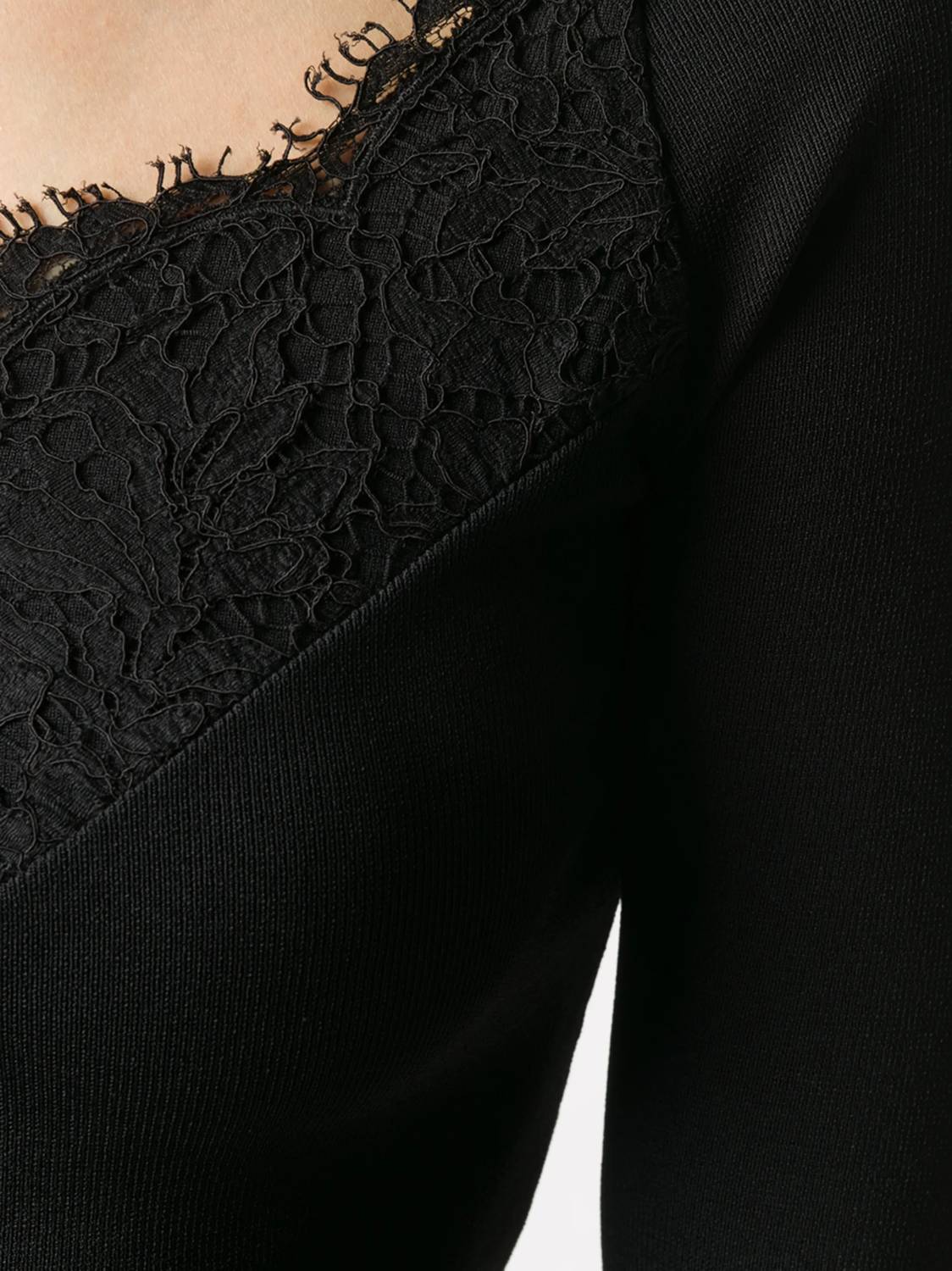 Valentino - Viscose Blend Lace Sweater