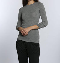 Label+Thread - Women's Solid Merino Crew Top