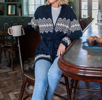 Sail To Sable - Tie Front Cardigan