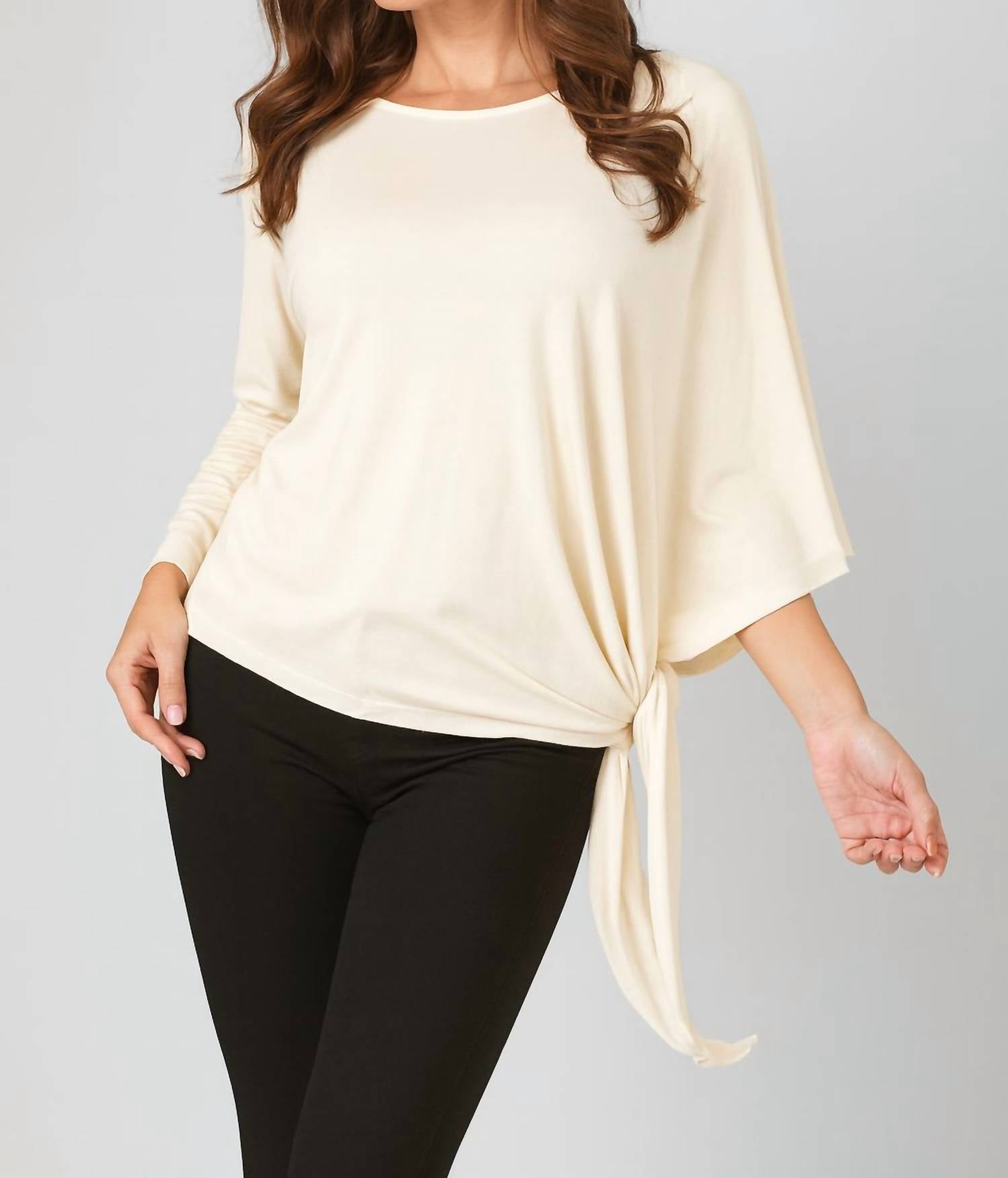 Angel Apparel - Asymmetrical Tunic Top
