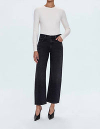 Pistola - Lexi Mid Rise Bowed Straight Jean